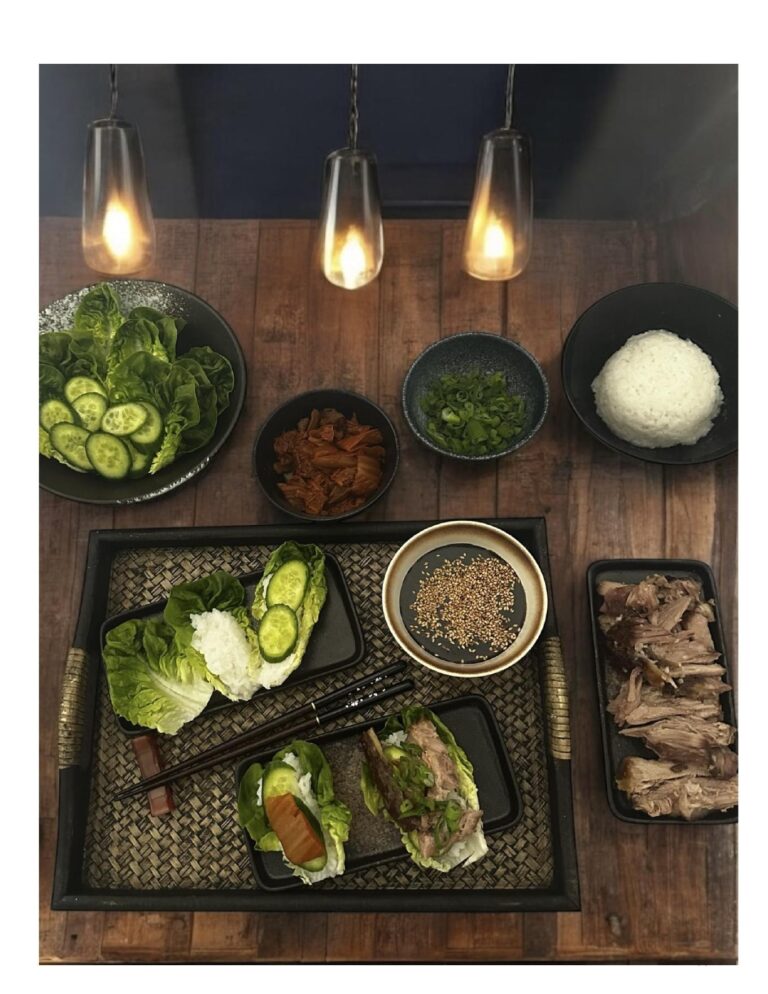 Bo ssam à la coréenne