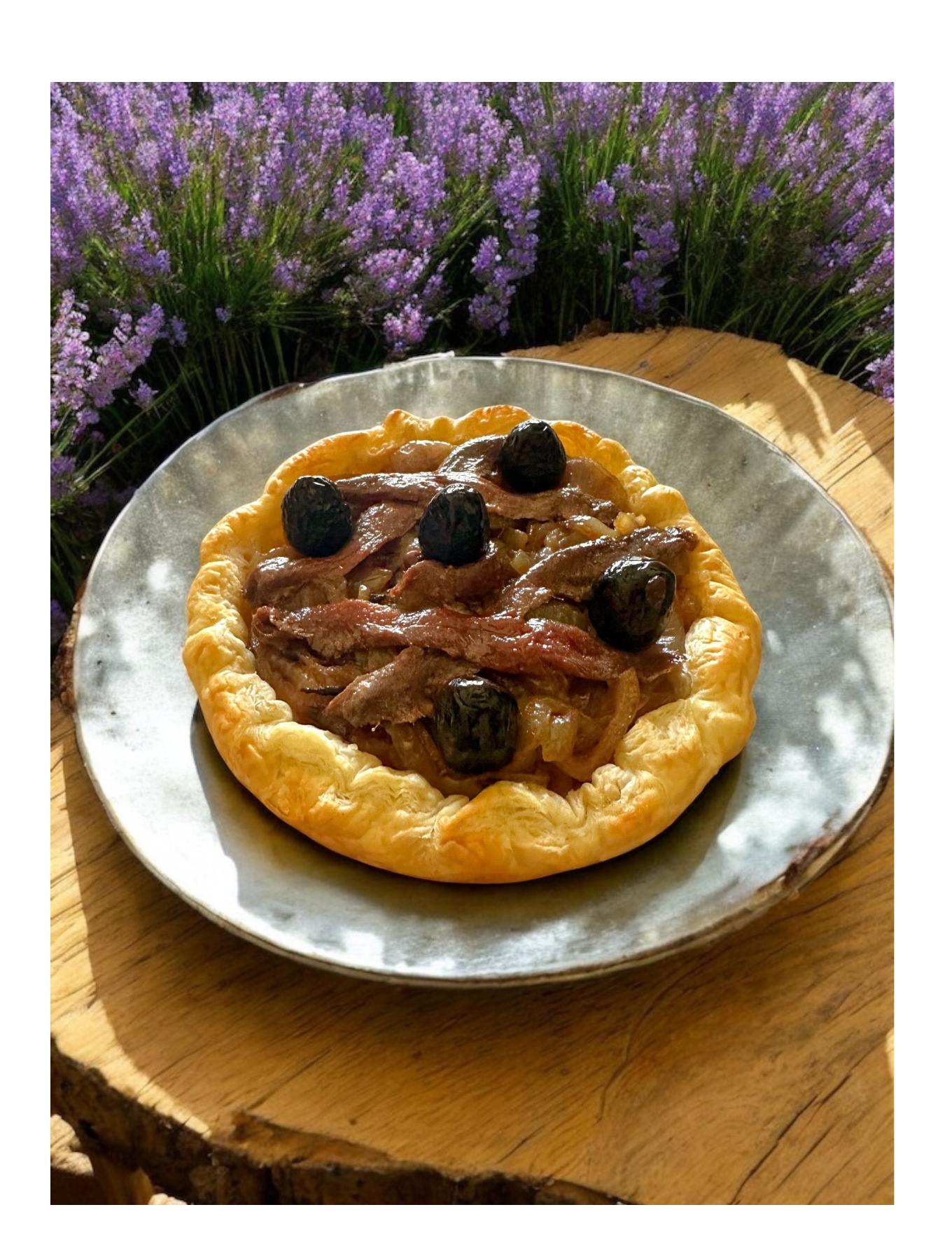 Pissaladière aux oignons de Roscoff AOP