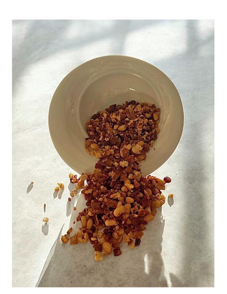 Crumble d&rsquo;échalotes