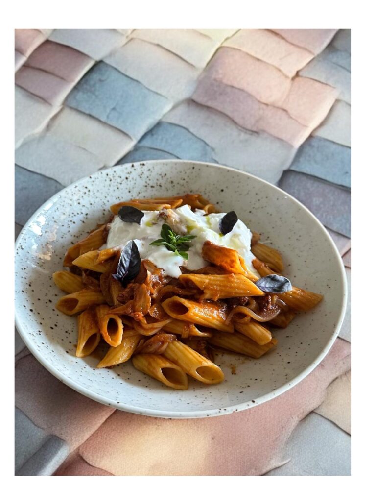 Penne à la soubressade