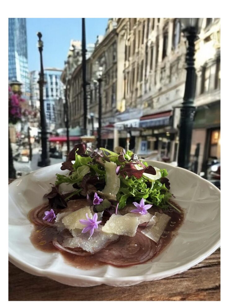 Carpaccio d&rsquo;oignons de Roscoff AOP