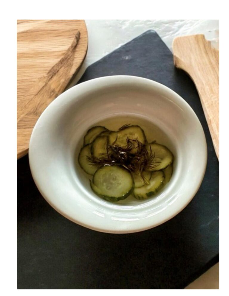 Concombres en pickles