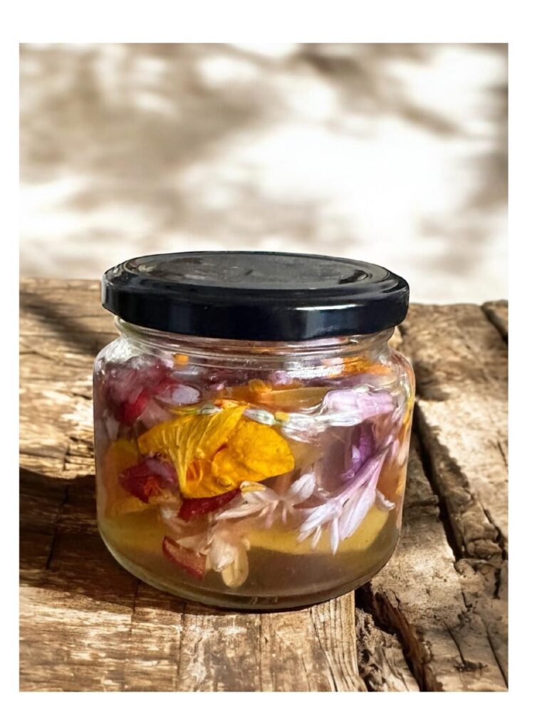 Fleurs de mon jardin en pickles