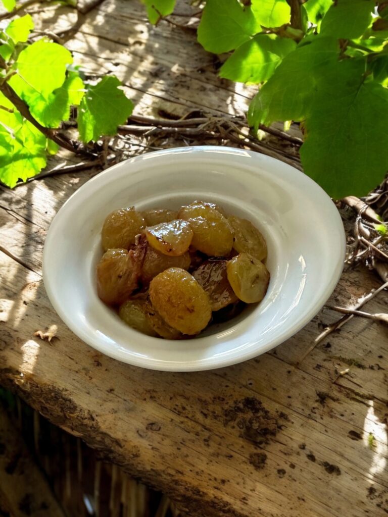 Raisins rôtis