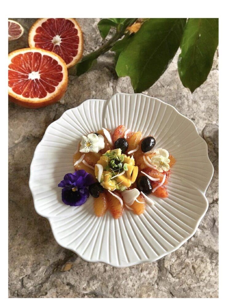 Salade d&rsquo;orange sanguine