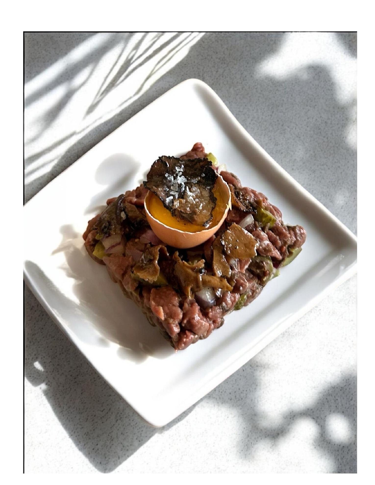 Tartare de magret de canard