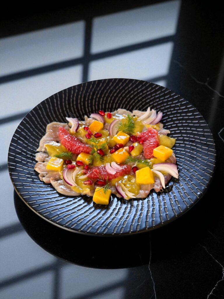 Carpaccio de sériole
