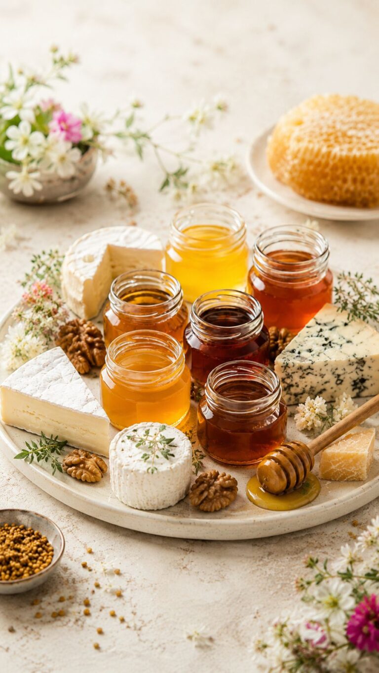 Les accords Miels / Fromages