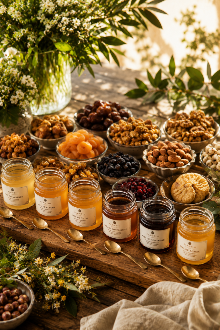 Les accords Miels / Fruits secs