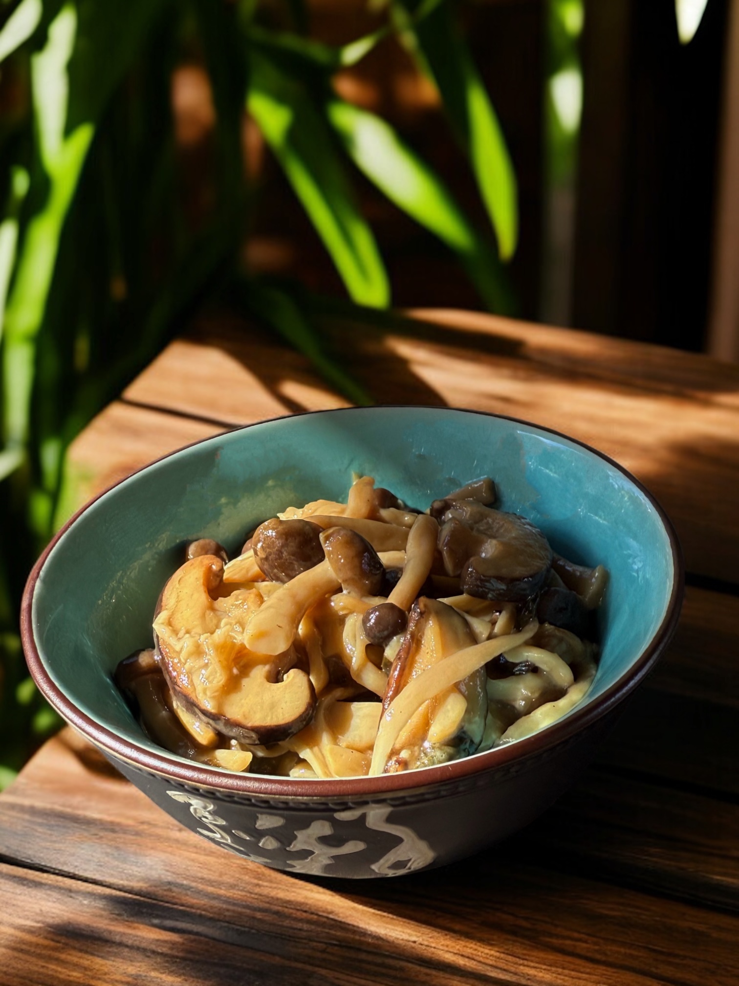 Shimeji sautés au vinaigre