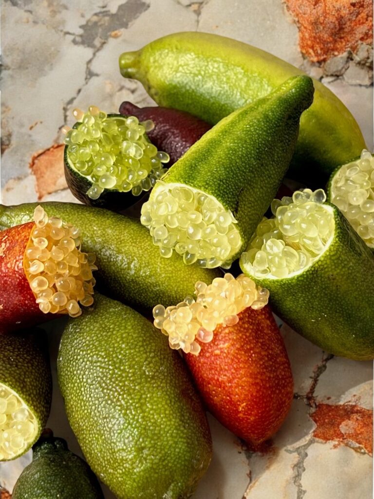 Le citron caviar
