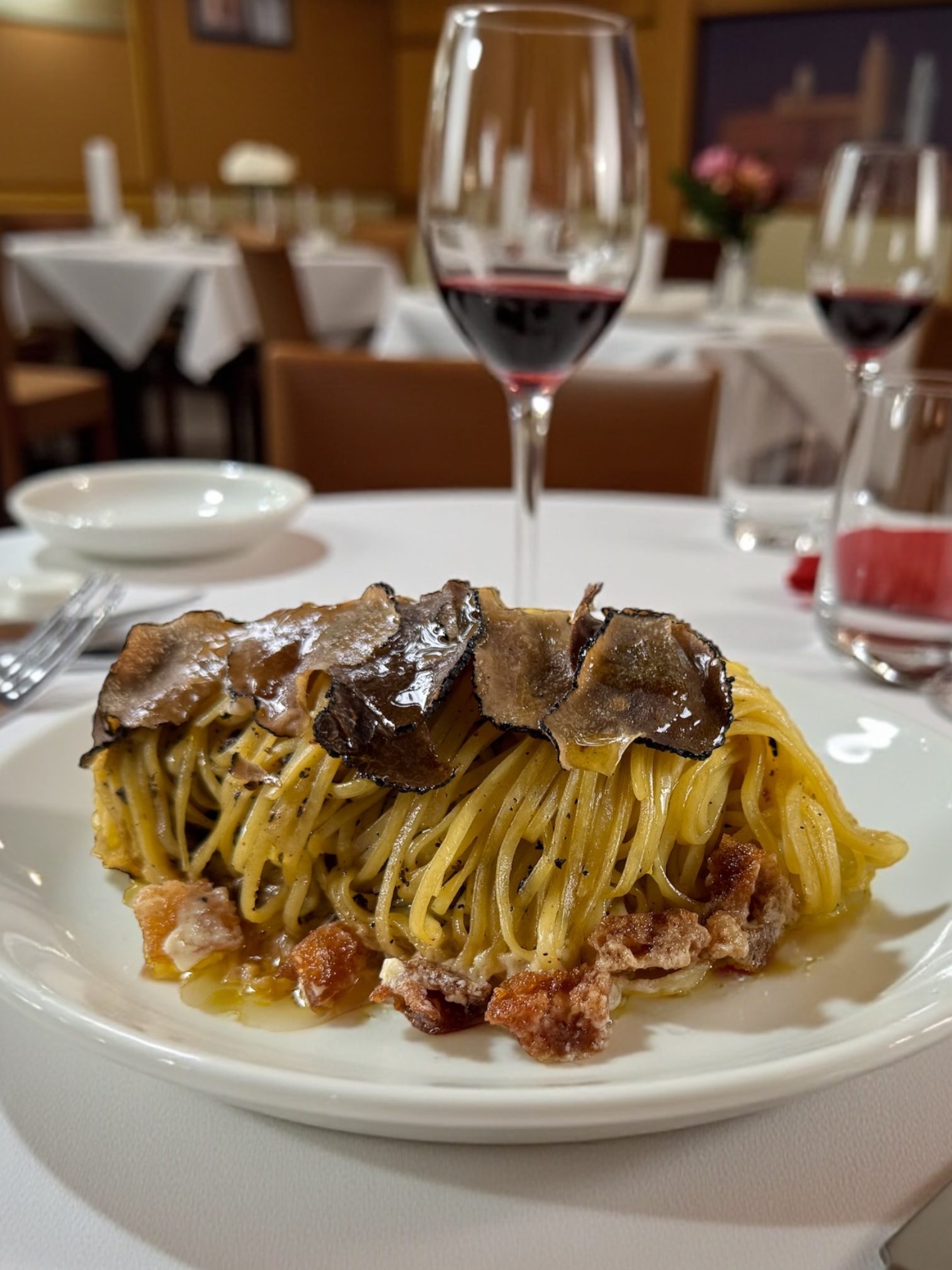 Spaghetti à la truffe