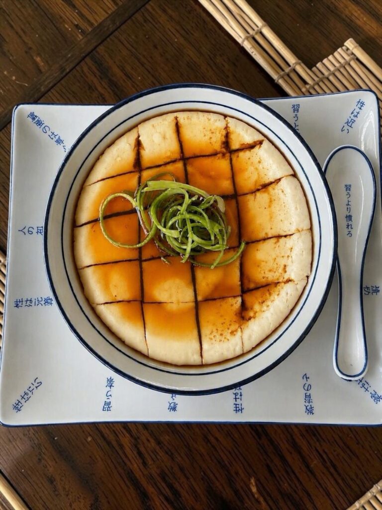 Oeufs vapeur à la chinoise
