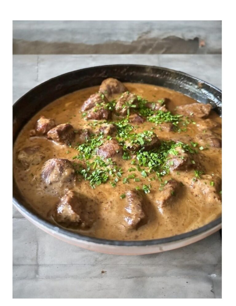 Joues de porc à la moutarde à l&rsquo;ancienne