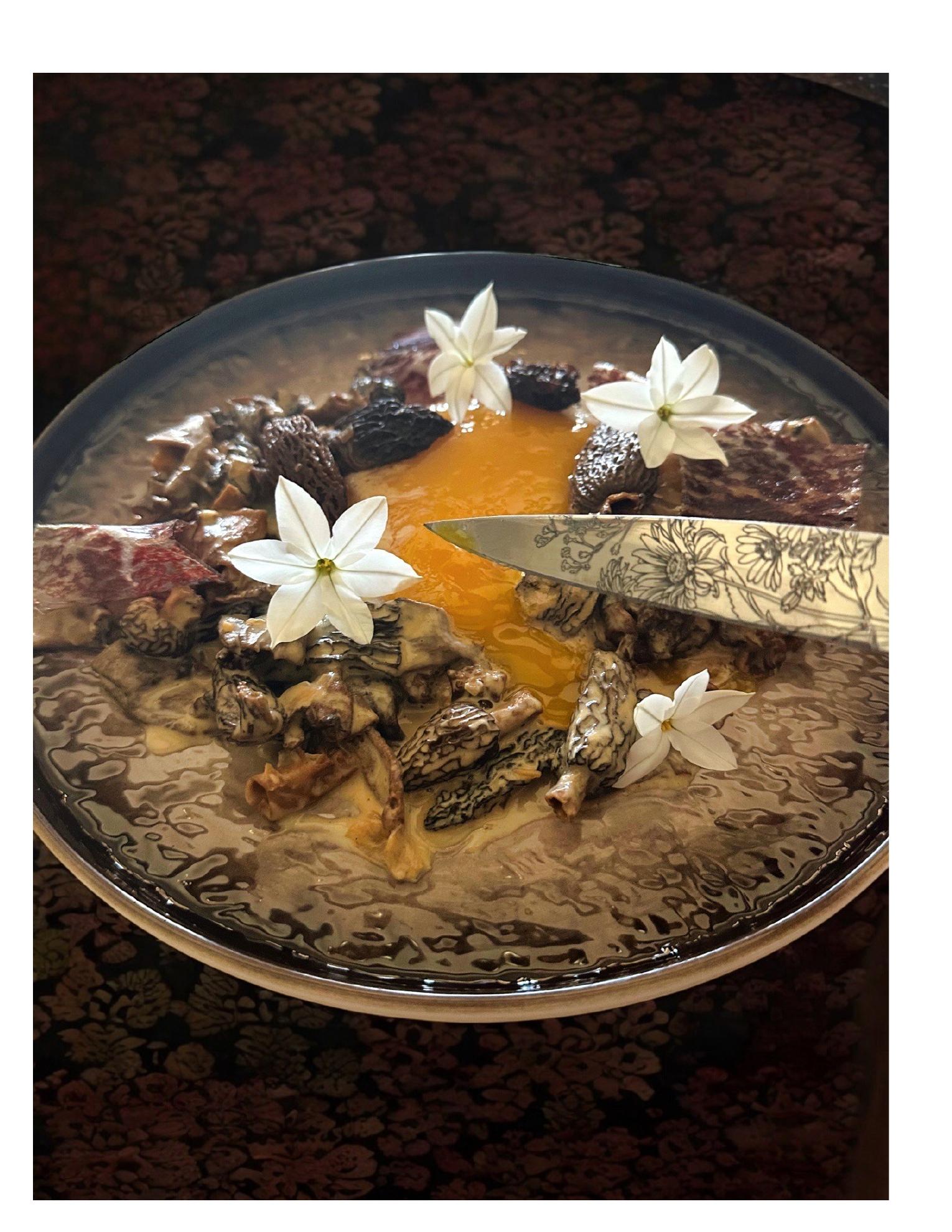 Œuf d&rsquo;oie aux morilles