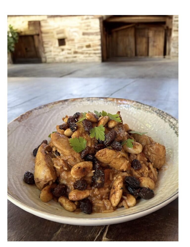 Poulet façon shawarma et son riz pilaf