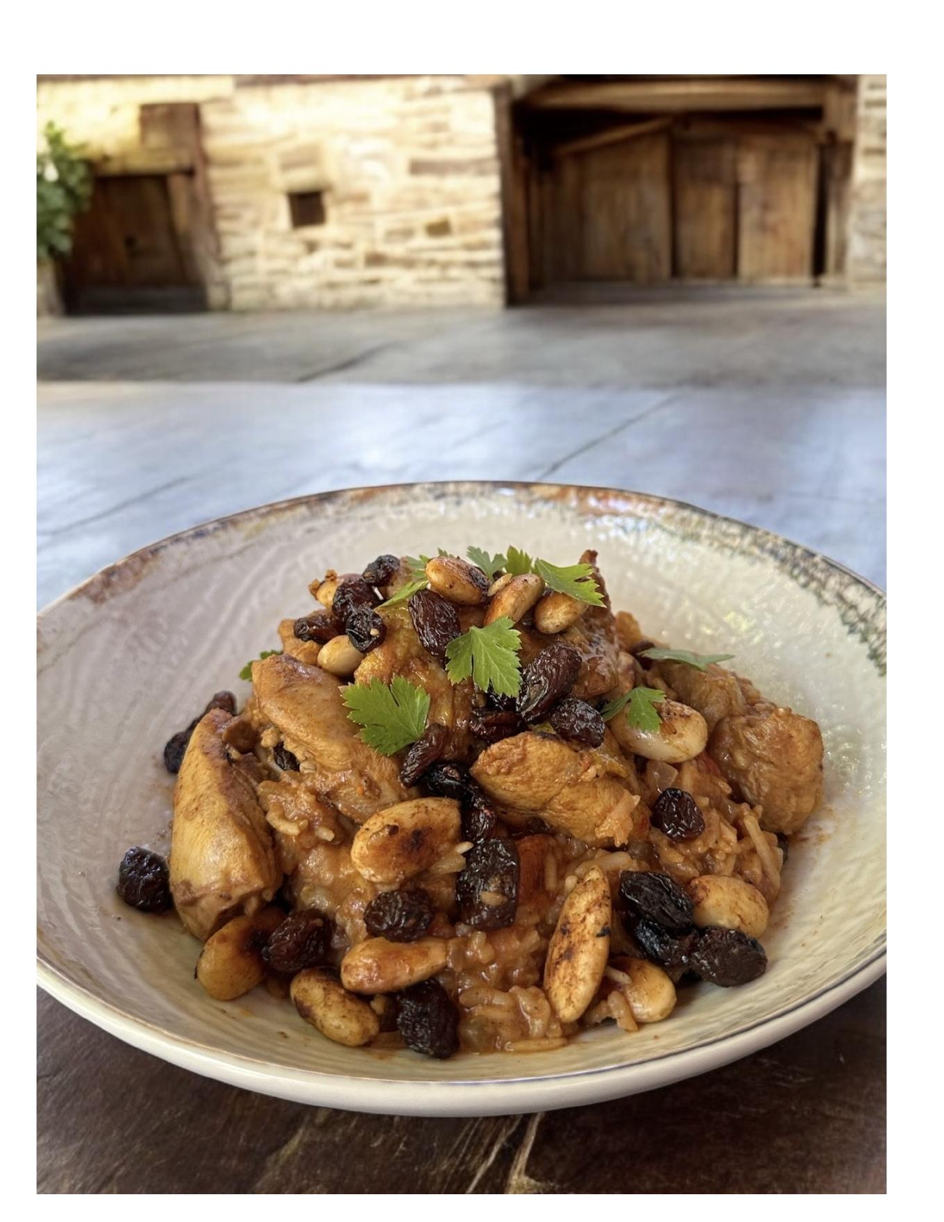 Poulet façon shawarma et son riz pilaf