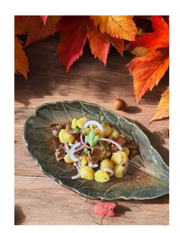 Salade de sanguins et rattes